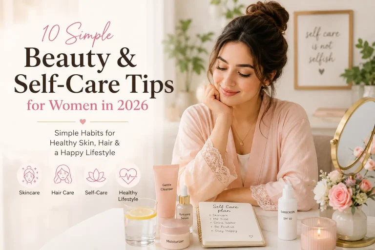10 simple beauty & self care tips for women in 2026